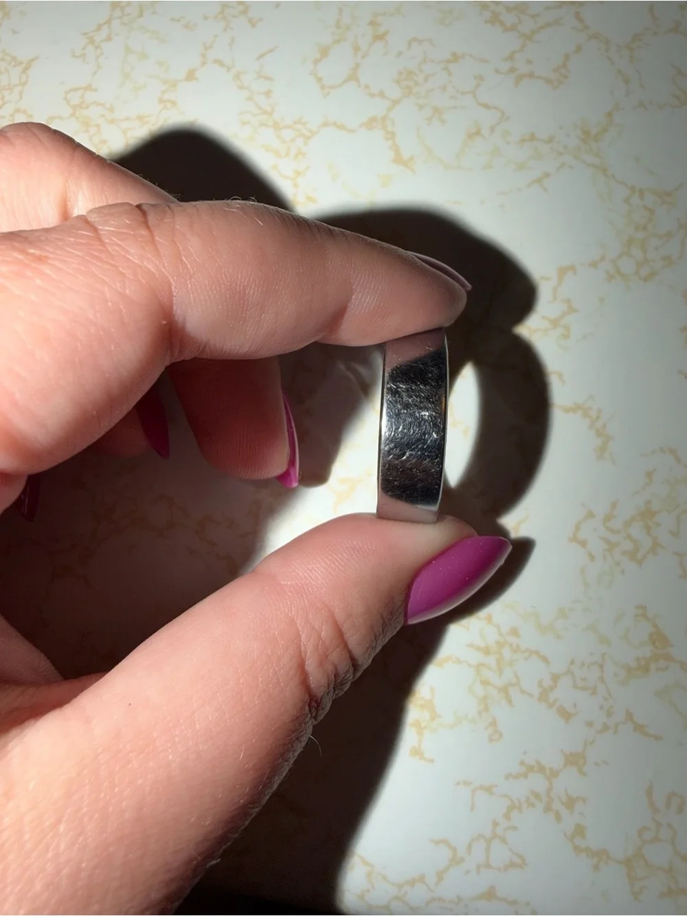 Oura Ring Gen3 Silver Size 11
